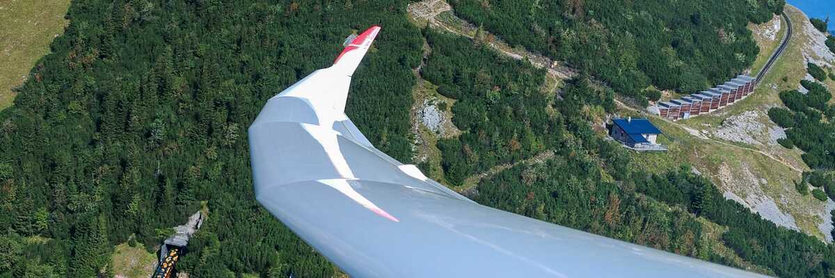Flugwegposition um 09:07:02: Aufgenommen in der Nähe von Gemeinde Reichenau an der Rax, Österreich in 1626 Meter